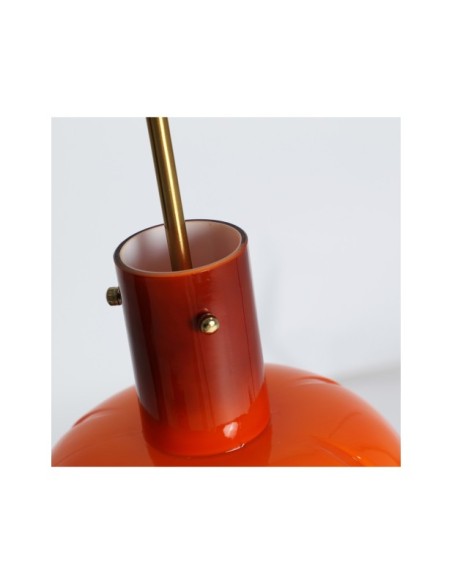 Lámpara de Techo ADARA, Cristal / Oro, Naranja - Kodu Home Design