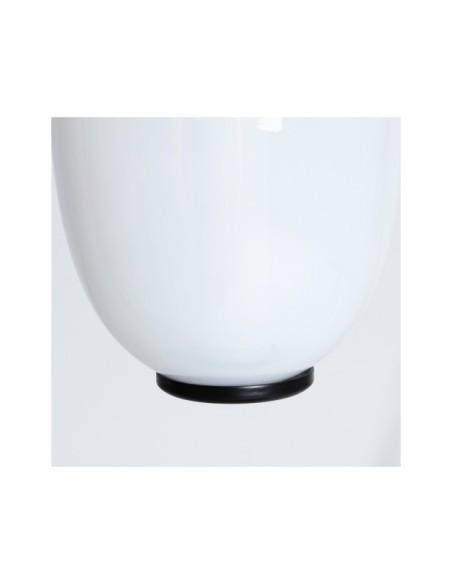 Lámpara de Techo LARISA, Cristal / Negro, Blanco, Rojo - Kodu Home Design