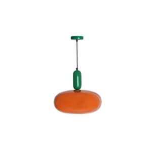 Lámpara de Techo FALHIA, Hierro / Verde, Naranja - Kodu... 2