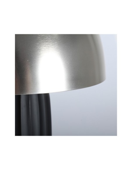 Lámpara de Mesa VALHESA, Hierro / Negro, Plata - Kodu Home Design