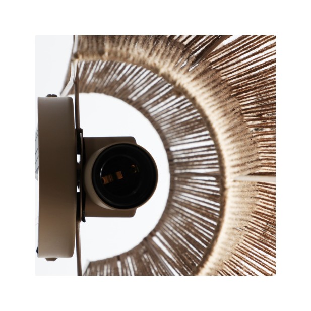 Aplique KORDA, Yute / Oro, Marrón -...