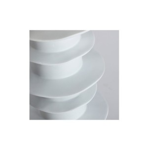 Lámpara de Pie FAROA, Cerámica / Blanco, Marrón - Kodu... 2