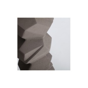 Lámpara de Pie PEDRA, Cerámica / Gris, Blanco - Kodu Home... 2