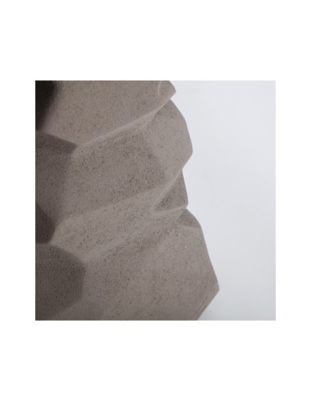 Lámpara de Pie PEDRA, Cerámica / Gris, Blanco - Kodu Home Design