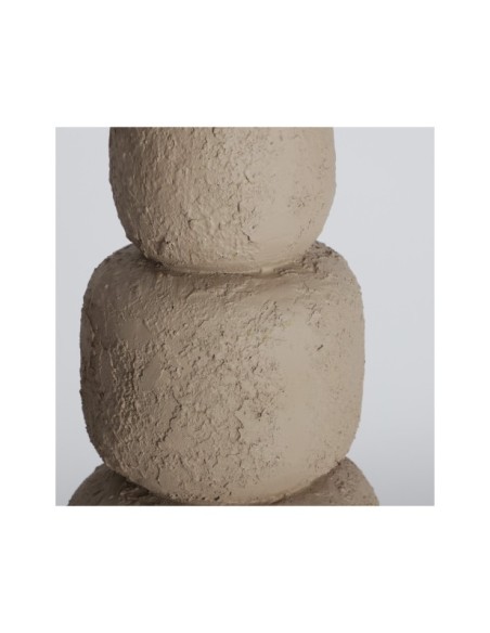 Lámpara de Pie GLOBA, Resina / Beige, Blanco - Kodu Home Design