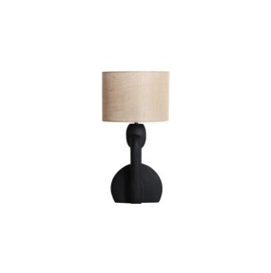 Lámpara de Mesa OREL, Resina / Negro, Beige - Kodu Home... 2