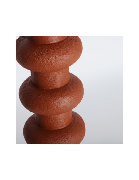 Lámpara de Pie TEMBA, Resina / Terracota, Blanco - Kodu Home Design