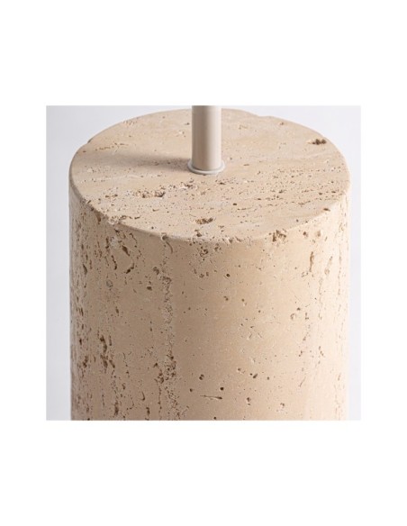 Lámpara de Pie SAND, Hierro / Blanco, Beige - Kodu Home Design