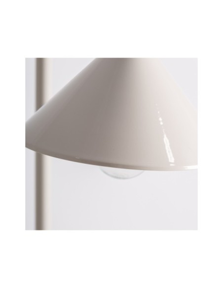 Lámpara de Pie SAND, Hierro / Blanco, Beige - Kodu Home Design