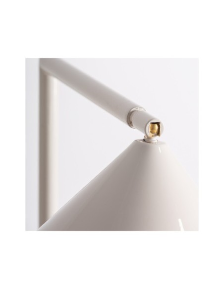 Lámpara de Pie SAND, Hierro / Blanco, Beige - Kodu Home Design