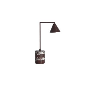 Lámpara de Mesa NERO, Hierro / Chocolate - Kodu Home Design