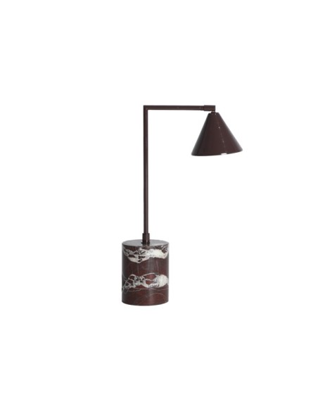 Lámpara de Mesa NERO, Hierro / Chocolate - Kodu Home Design