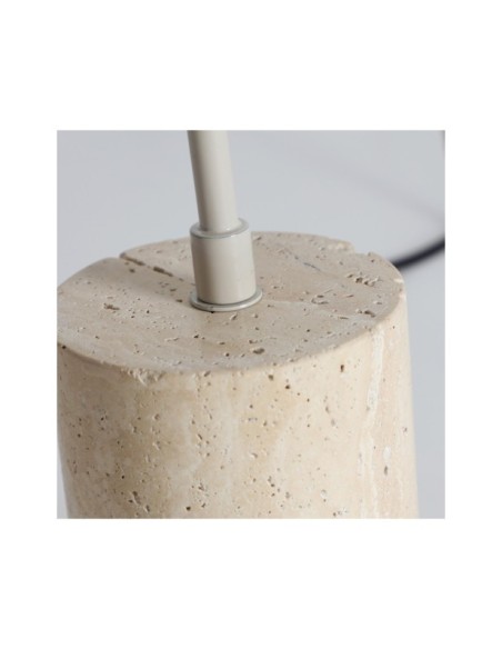 Lámpara de Mesa SAND, Hierro / Blanco, Beige - Kodu Home Design