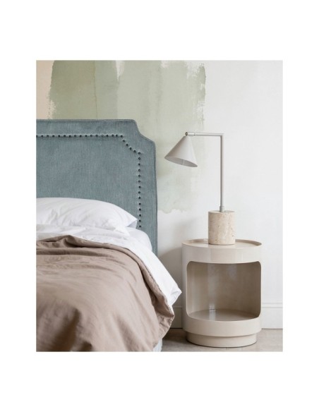 Lámpara de Mesa SAND, Hierro / Blanco, Beige - Kodu Home Design