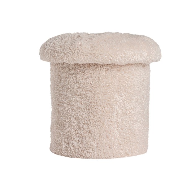 Reposapiés JONZAC, Lana / Blanco -...