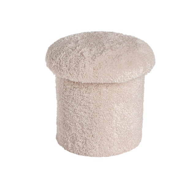 Reposapiés JONZAC, Lana / Blanco -...