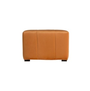 Reposapiés GELOUX, Poliéster / Ocre, Negro - Kodu Home...