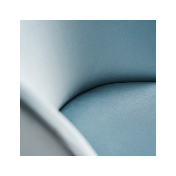 Silla LULA, Terciopelo / Azul, Marrón...