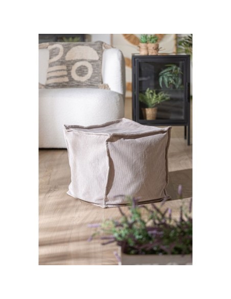 Reposapiés SEIA, Textil / Gris - Kodu Home Design