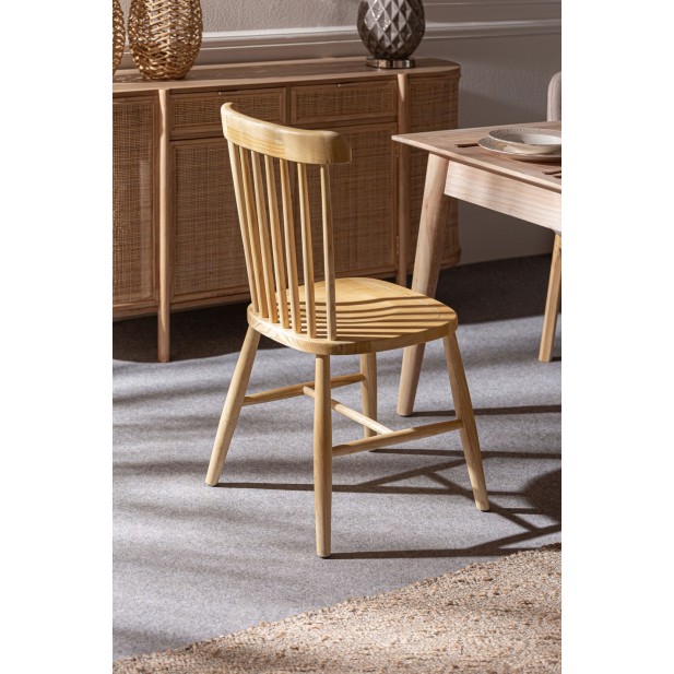 Silla EIDE, Madera / Marrón - Kodu...