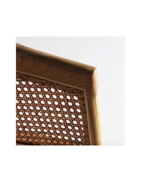 Silla VIKAN, Madera / Marrón, Beige - Kodu Home Design