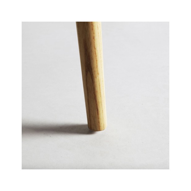 Silla VIKAN, Madera / Marrón, Beige -...