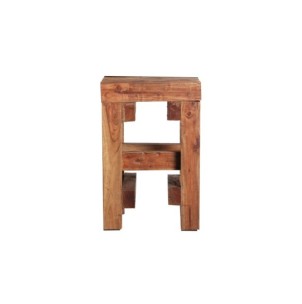 Reposapiés AKVIRAN, Caoba / Marrón - Kodu Home Design 2