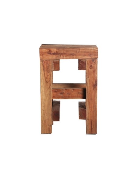 Reposapiés AKVIRAN, Caoba / Marrón - Kodu Home Design