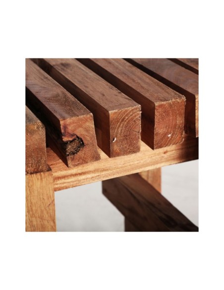 Reposapiés AKVIRAN, Caoba / Marrón - Kodu Home Design