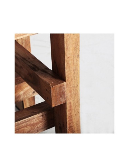 Reposapiés AKVIRAN, Caoba / Marrón - Kodu Home Design