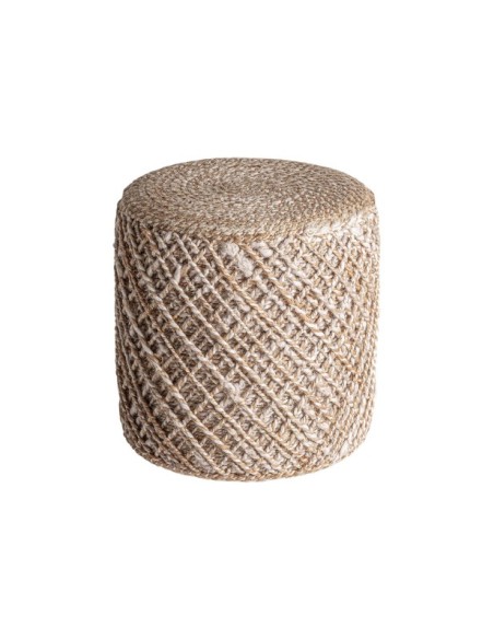 Reposapiés FEDRENE, Yute / Marrón - Kodu Home Design