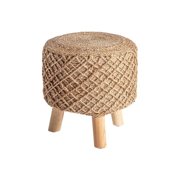 Reposapiés GILDEON, Yute / Marrón -...