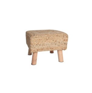 Reposapiés THIESI, Yute / Marrón - Kodu Home Design 2