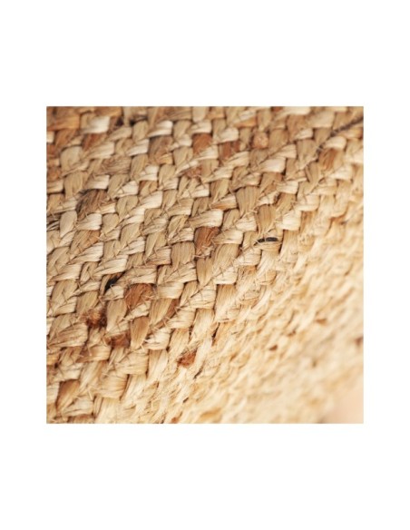 Reposapiés THIESI, Yute / Marrón - Kodu Home Design