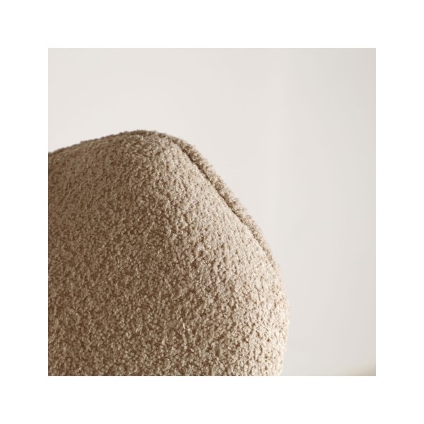 Sillón Giratorio Bouclé PRIVAS,...