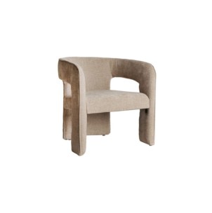 Silla BAUTZEN, Terciopelo / Beige - Kodu Home Design