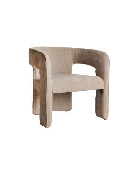 Silla BAUTZEN, Terciopelo / Beige - Kodu Home Design
