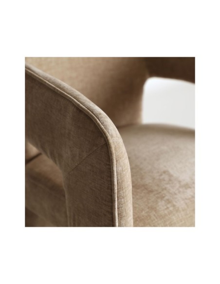 Silla BAUTZEN, Terciopelo / Beige - Kodu Home Design