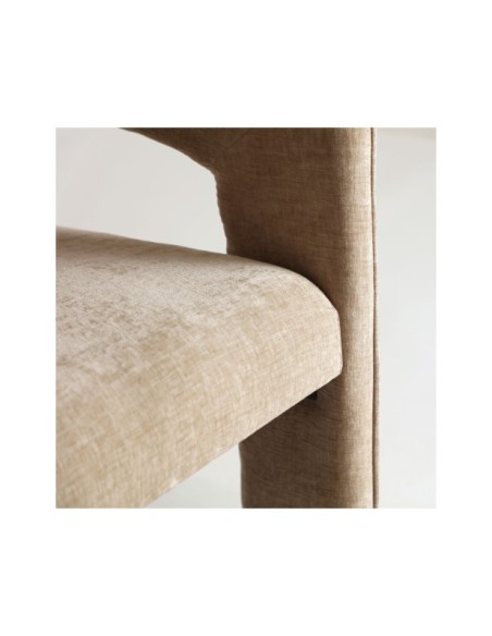 Silla BAUTZEN, Terciopelo / Beige - Kodu Home Design
