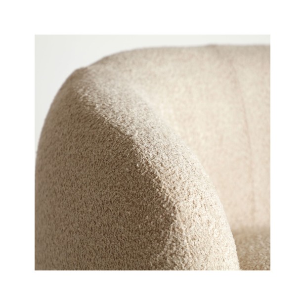 Sillón Bouclé PRIVAS, Algodón Bouclé...