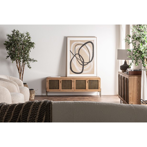 Sillón Bouclé PRIVAS, Algodón Bouclé...