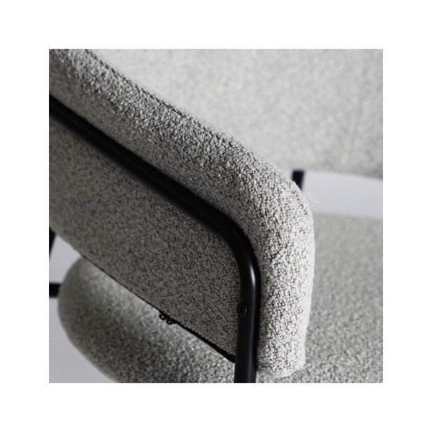 Silla BIKAL, Poliéster / Negro, Gris...