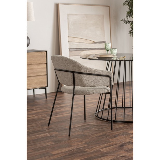 Silla BIKAL, Poliéster / Negro, Gris...