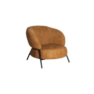 Sillón SOUVENS, Poliéster / Ocre - Kodu Home Design