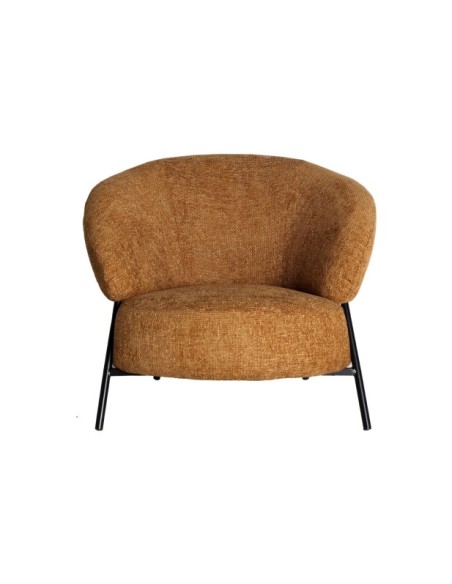 Sillón SOUVENS, Poliéster / Ocre - Kodu Home Design