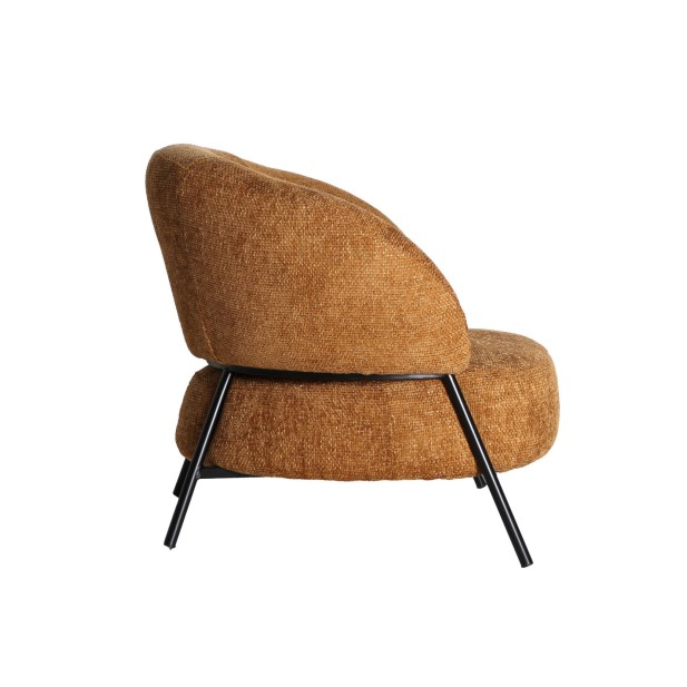 Sillón SOUVENS, Poliéster / Ocre -...