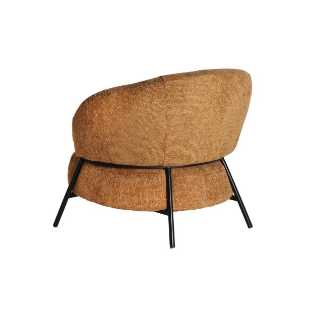 Sillón SOUVENS, Poliéster / Ocre -...