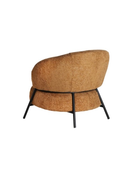 Sillón SOUVENS, Poliéster / Ocre - Kodu Home Design