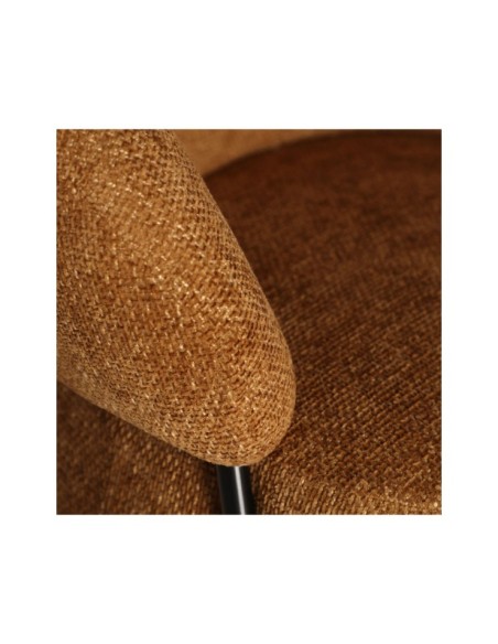 Sillón SOUVENS, Poliéster / Ocre - Kodu Home Design