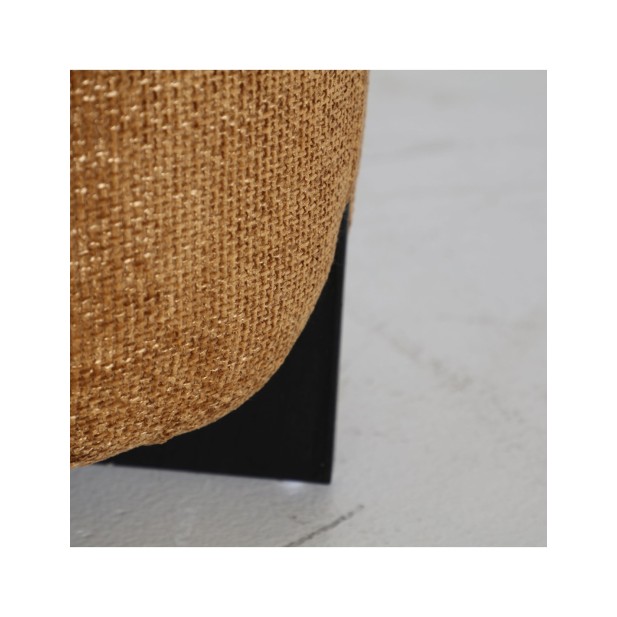 Taburete SOUVENS, Poliéster / Ocre,...